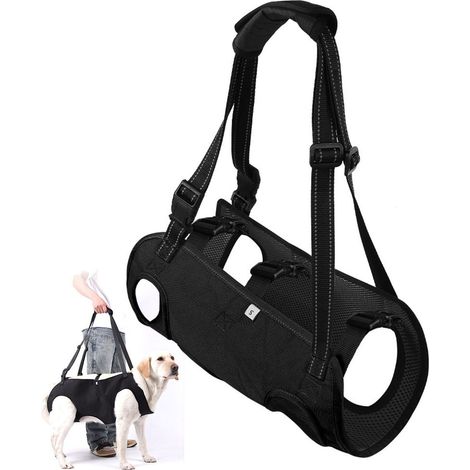 XL Hundetragetasche – Verstellbare Genesungstragetasche, geeignet für ältere Hunde und Hunde, die sich von einer Operation erholen.