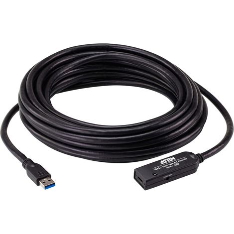 Cavo USB Aten UE331C-AT-G USB A/C 3.2 Gen 1 10m Nero