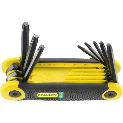STANLEY® TORX Key Folding Set of 8 (TX9-TX40) STA269266 (1/3)