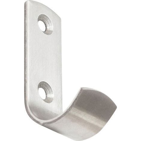 Porte manteau - Longueur : 65 mm - Profondeur : 33 mm - Version : Simple - ITAR