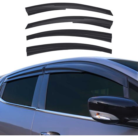 Déflecteurs De Vent Pluie d'air Compatible avec Chevrolet Cruze Limo 2008-2015 Acryl 4X (1/5)