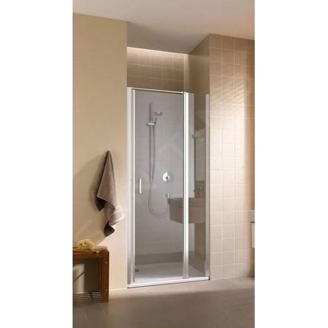 Kermi CADA XS - Porte de douche 1GR, 80x200 cm, droite, argent brillant/verre transparent CK1GR08020VPK (1/3)