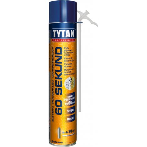 Colla universale in schiuma Tytan 60 secondi 300 ml - colla 60S 30W