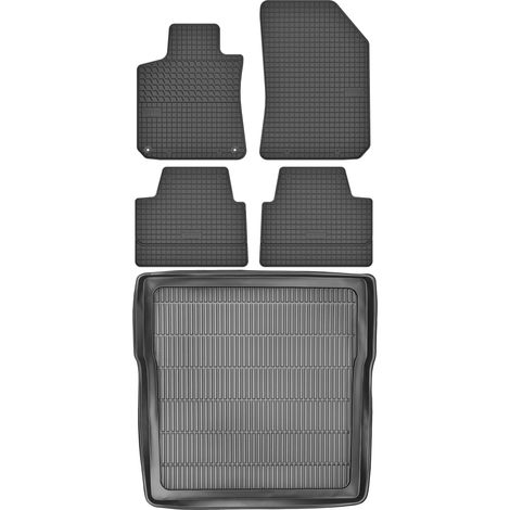 Peugeot 308 II SW a partir de 2013 SET - Alfombrillas de goma para coche + alfombrilla para maletero