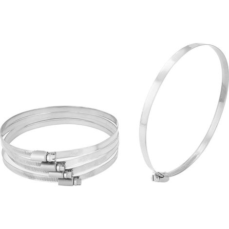 Gamme diamètre 130 mm à 152 201 Edelstahl Deutsch Typ Schlauchschelle 5 Stck (1/4)