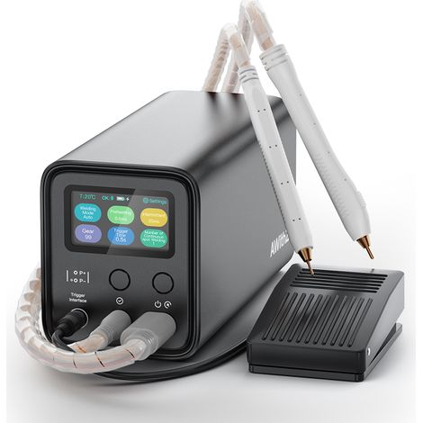 Soudeuse par points UF20B – Machine de soudage pour condensateurs Super Farad et batteries lithium 18650, bricolage avec feuille de nickel, alimentation UE (1/5)