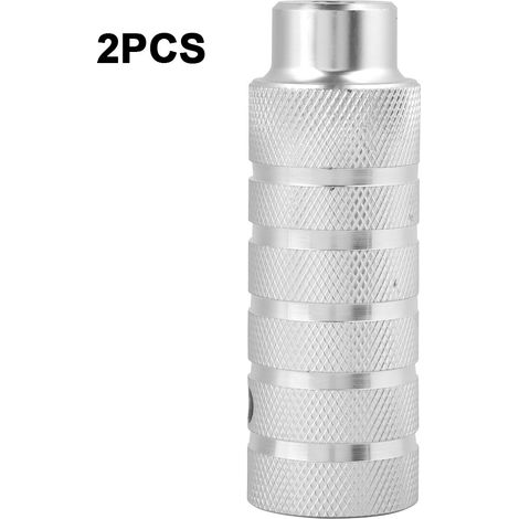Pé dale de repos en métal robuste pour vélo, support latéral arrière pour figures, accessoire pied (argent) (1/5)