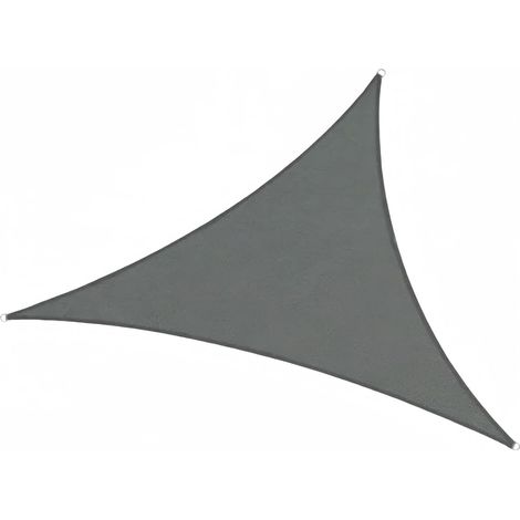 5x5x5 Meter Dreieckiges Sonnensegel, UV-beständig und atmungsaktiv, Geeignet für schattige Terrassen, Geeignet für Garten- und Hofaktivitäten, Schwarz