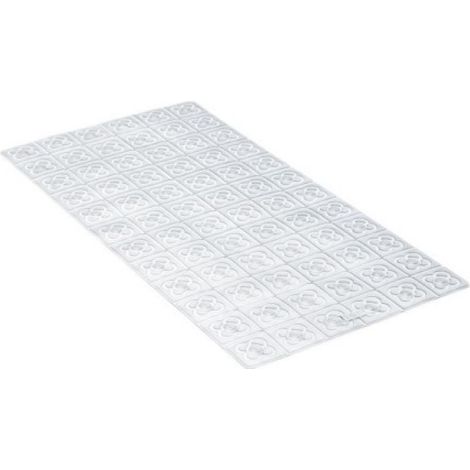 ALFOMBRA BAÑO ANTIDESLIZANTE CON VENTOSAS BCN 36 X 70 TRANSLUCIDO - 5511701 (1/3)