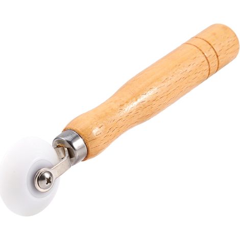 Rodillo ajustador de esquinas para papel pintado, para esquinas interiores y exteriores herramienta manual para empapelar en casa. (1/5)