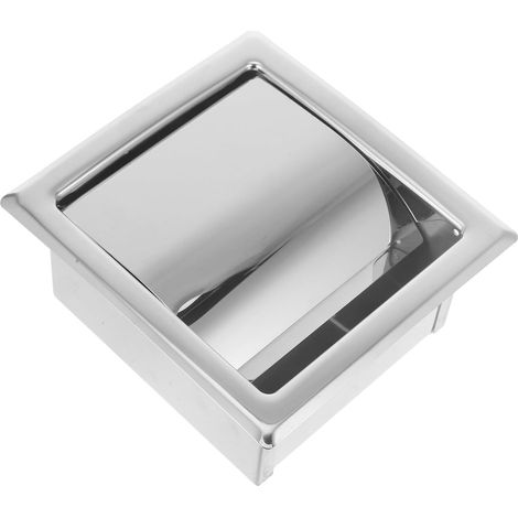 Steel Toilet Paper Holder Elegant Design and Space Saving (1/5)