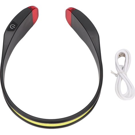Lampe frontale LED légère à lumière rouge douce, étanche IPX4, confortable et portable, lampe frontale COB pour le camping en plein air (1/5)