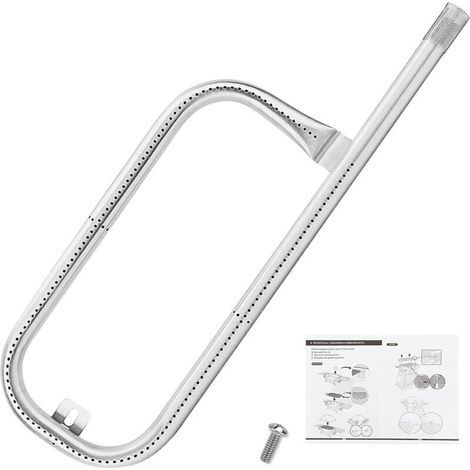 43cm Tube de Brûleur accessoires pour Weber Q100 Series Q100 Q120 Q1000 Q1200, pièce détachée pour barbecue Weber 41657 brûleur de tube en acier inoxydable 304, Partie 69957, 1 Pièce (1/5)