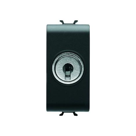 VA-ET-VIENT 1M 1P 10AX À CLÉ NOIR GEWISS GW12054
