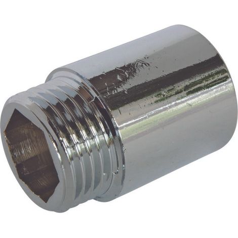 Rallonge chromée longueur : 25mm - M15/21 F15/21 (1/2)