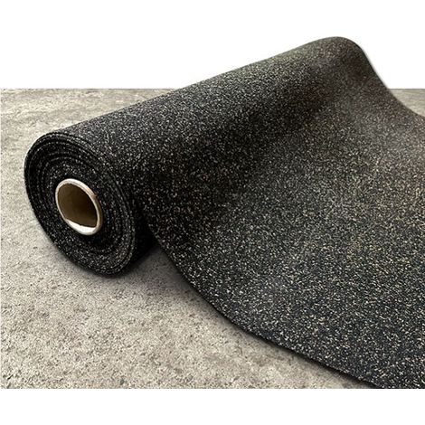 Sous Couche Sol - Sous couche en Liège et Caoutchouc Epaisseur 2mm Rouleau de 15m2 Orsilence