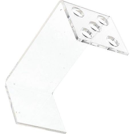 Présentoir stable en acrylique à 5 trous pour ciseaux de coiffure.