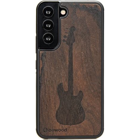 Holzkoffer für Samsung Galaxy S22, Gitarre Ziricote (1/3)