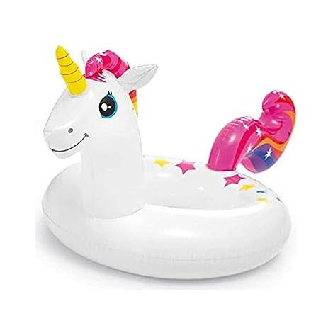 Bouée gonflable en forme d'animal, accessoire flottant conçu pour les activités nautiques récréatives.-AquaForge (1/3)