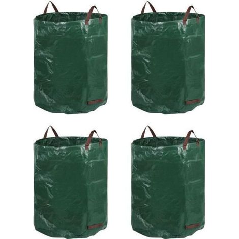 4x Garden Waste Bags 272L Large Capacity Label