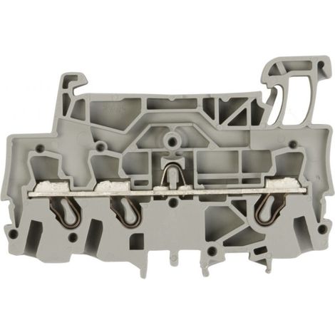 Conector de barra colectora de 3 hilos, 2,5 mm², gris, 2002-1301 topjobs