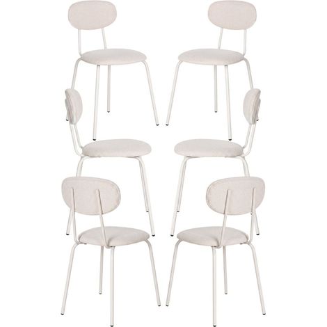 Packs Sillas Comedor - Pack 6 Sillas Tati - Beige (1/5)