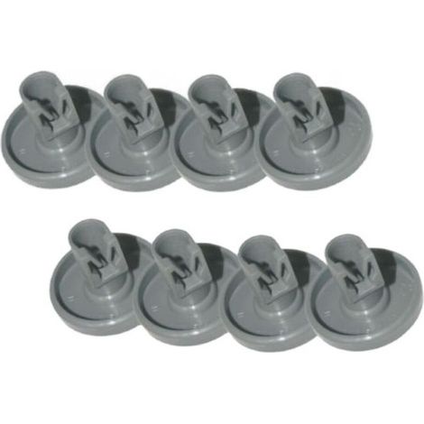 Dishwasher Casters – 8 Wheels for Lower Basket – Faure, Zanussi, AEG, Electrolux, Ikea … (1/4)