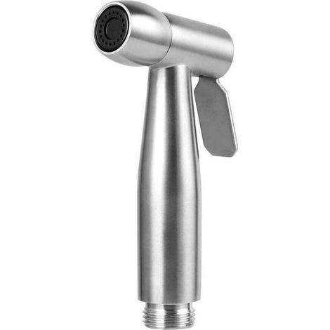 Handheld Bidet Sprayer - Toilet Sprayer Stainless Steel Toilet Sprayer with Hook for Toilet Cleaning, Pet Bathing, Personal Hygiene (1/5)