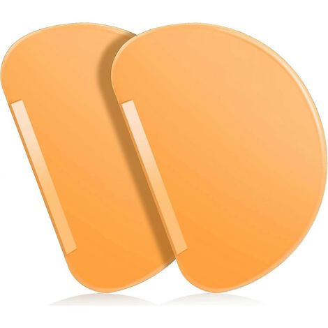 HONORNIC - Lot de 2 raclettes en silicone souple, raclettes à pâte, raclettes à pâtisserie incurvées multi-usages (1/4)