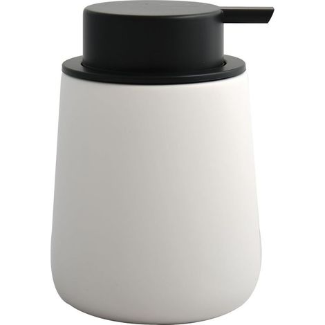 Distributeur de savon en céramique, blanc mat (1/3)