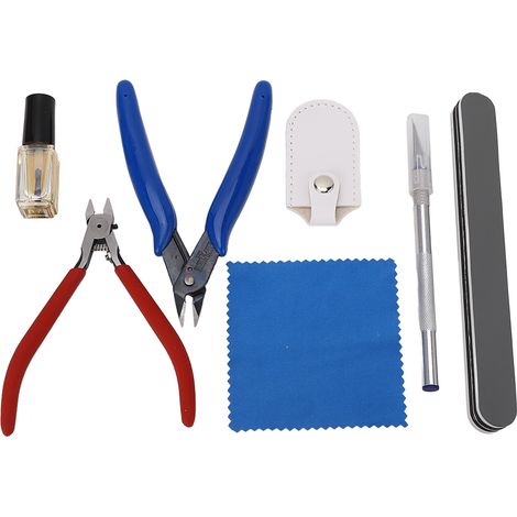 Pince coupante à lame simple pour maquettes, manche ergonomique, outil de précision pour entretien et assemblage de modèles réduits (1/5)