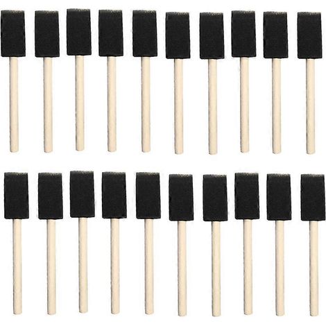 60 pinceaux pour peinture à l'huile, pinceaux de dessin, pinceaux en mousse pour enfants, pinceaux à vernis, pinceaux pour graffiti-152.5cm