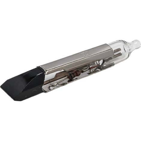 Ampoule néon pour voyant, lumière de couleur Rouge, taille T6.8, Lampes pour téléphonie, 220 / 250 V, 2,6 mA ( Prix pour 1 )