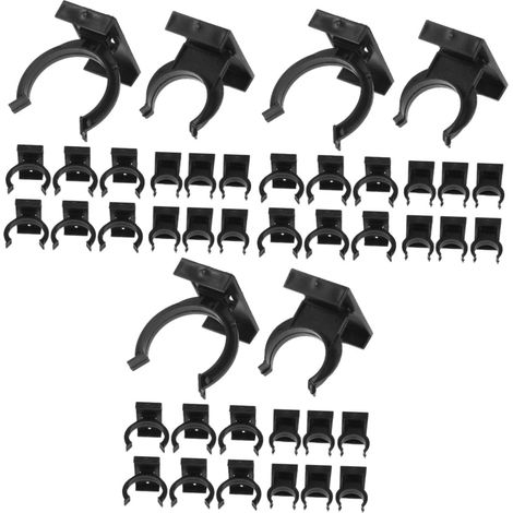 Lot de 60 clips fixation pour plinthes cuisine et pieds meubles (1/5)