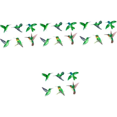 4ensembles Autocollants Anti-collision Pour Fenêtres Décalques Statiques Pour Oiseaux Réutilisables Adhésif Prévention Des Chocs Design Personnalisable Facile à Appliquer (1/5)