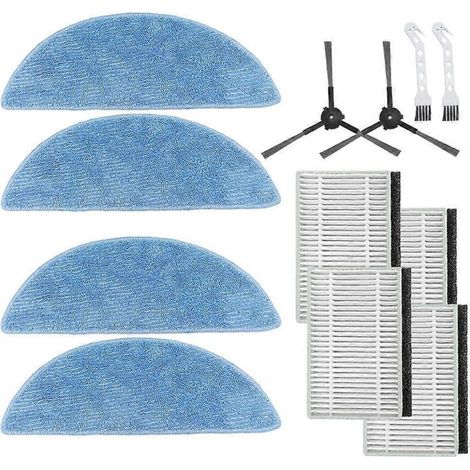Accessoires de rechange pour aspirateur robot Ecovacs YeediY1 Plus : brosse latérale, filtre, chiffon de nettoyage, brosse (1/5)