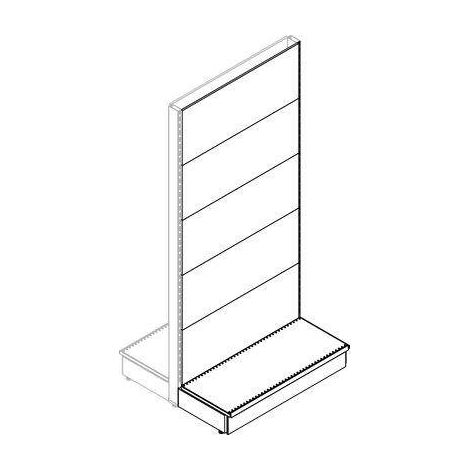 TRASFORMAZIONE A GONDOLA SCAFFALE MARKET