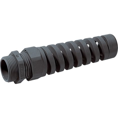 LAPP 53111730 Kabelverschraubung mit Biegeschutzspirale M25 Polyamid Schwarz (RAL 9005) 1 St.