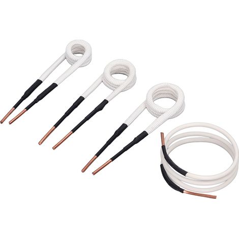 Kit 4 pièces bobines de chauffage par induction, noyau en laiton 3,0 mm, spirales électriques pour débloquer écrous et boulons (1/5)