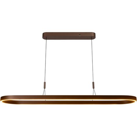 Lampe suspendue ovale Liane Brun rouille - 46404/99/97 (1/3)