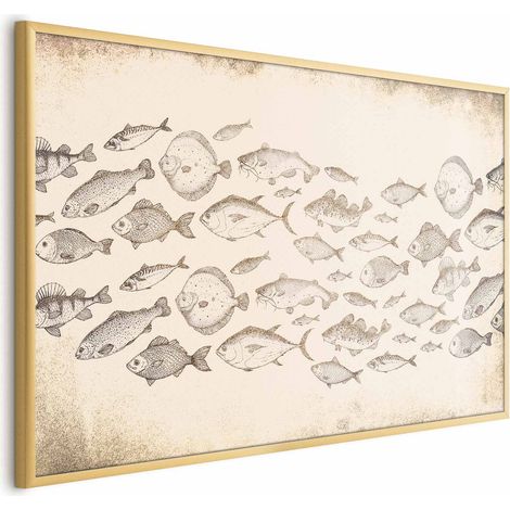 Poster – Subtiler Fisch (1/4)