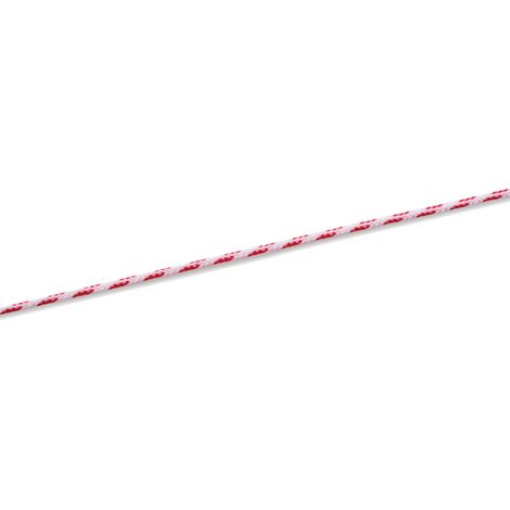 Freccia dell'albero bianca, puntini rossi 60x2mm (1/2)