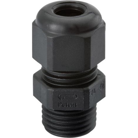 Hummel 1.219.2001.50 Presse-étoupe M20 x 1.5 Polyamide noir profond (RAL 9005) 1 pc(s)