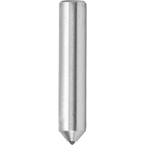 Dresseur de meule diamant 10mm pointe unique conique 0,4 carat acier carbone pour rectifieuse (1/5)