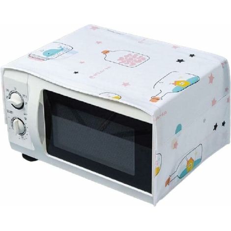 DEESSE SHOP - Four à micro-ondes/four multifonctions Couvercle anti-poussière Couvercle anti-graisse avec protecteur de cuisine de poche (modèle de bouteille de dérive) (1/5)