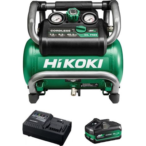 Kompressor HIKOKI EC36DAB1X (1 x 4,0Ah/8,0Ah + UC18YSL3)