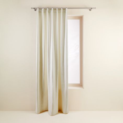 Rideau en Tissage toile à l'effet satiné COCONUT (1/5)
