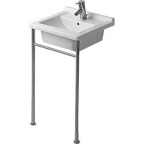 Console métallique Starck 3 pour 030348, réglable en hauteur, chromée (1/5)