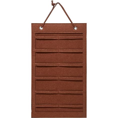 Porte-nœuds pour cheveux avec grande capacité Pinces à cheveux Cintre de rangement Cheveux Café (1/5)