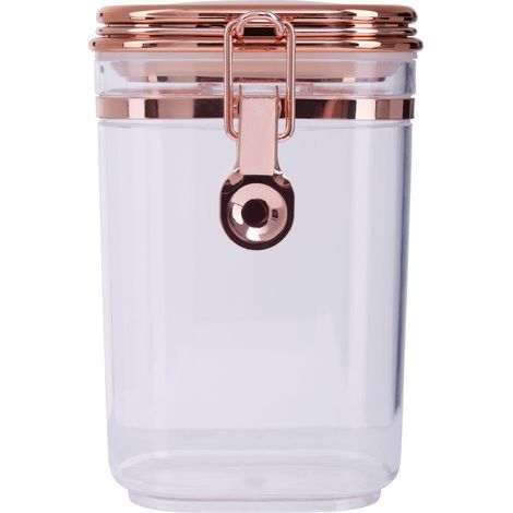 Premier Housewares Gozo Canister With Copper Lid - 0.60Ltr (1/5)